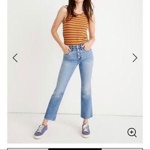 MADEWELL Cali Demi Boot Denim